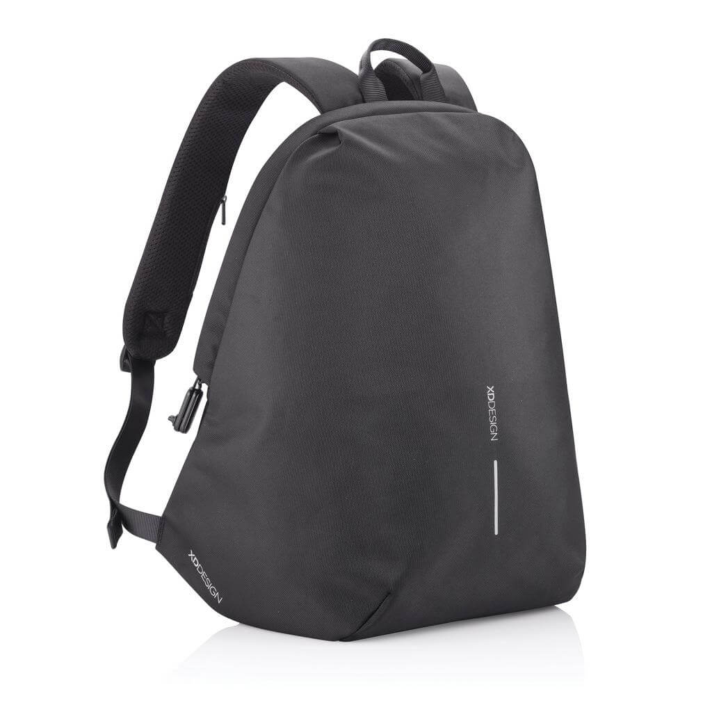 Black anti theft cheap backpack